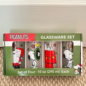 Peanuts Glassware Set of Four 295 ml